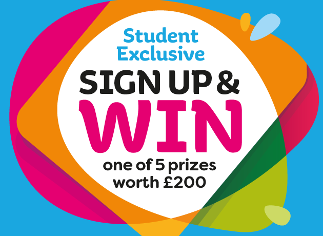 Student sign up and win