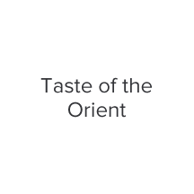 Taste of the Orient