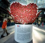 Dedicate A Poppy To the Royal British Legion At The Mall Luton