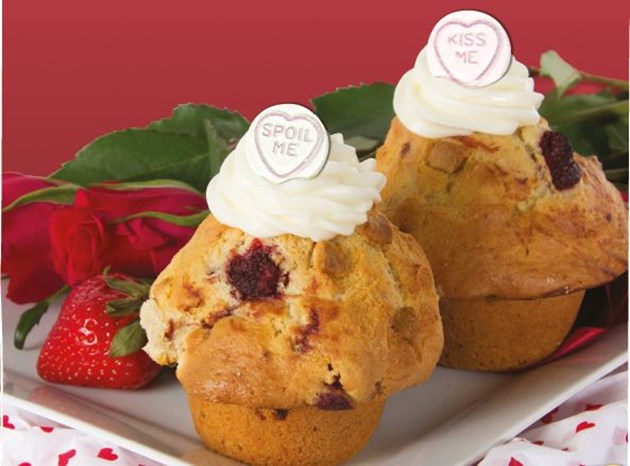 Foodshot Valentines Muffin