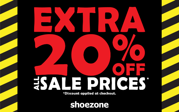 SHOE ZONE EXTRA 20 OFF Content image.png