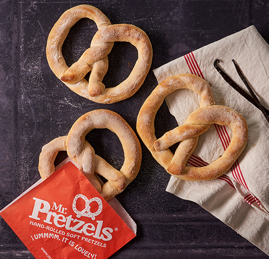 The Mall welcomes Mr Pretzel
