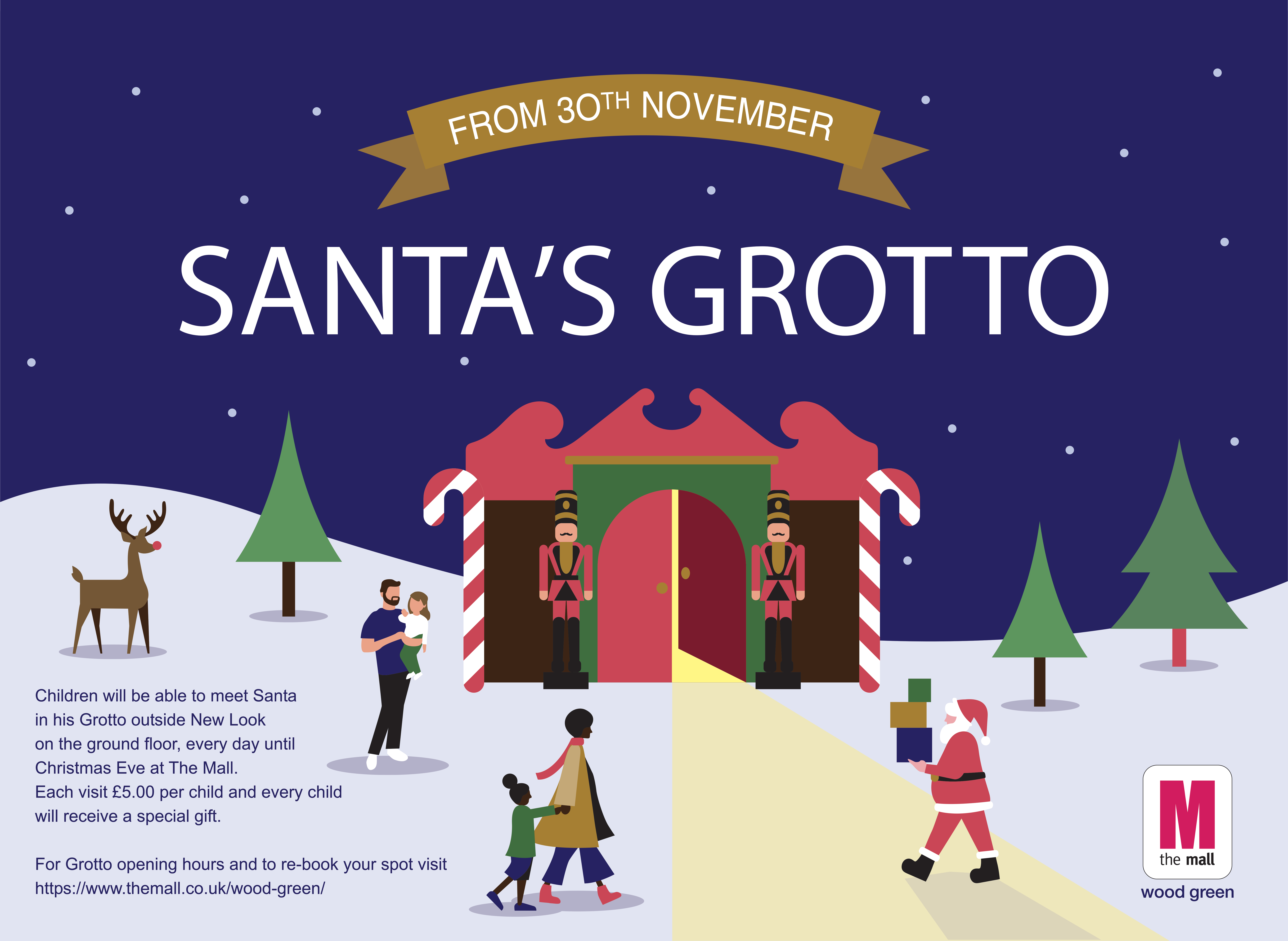 SUPERSIZE YOUR CHRISTMAS AT THE MALL WOOD GREEN