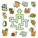 Kids Animal Crossword