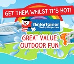 Outdoor fun at The Entertainer!