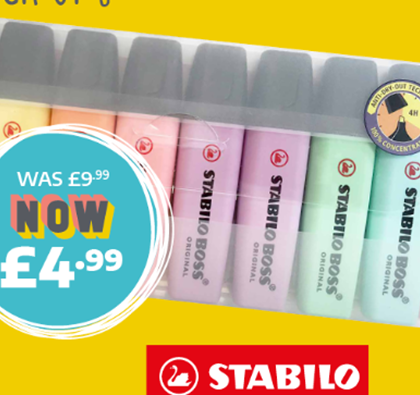 Stabilo highlighter - £4.99 (was £9.99)