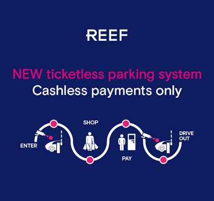 Cash-free parking at The Mall Wood Green