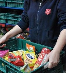 Mall Foodbank with Salvation Army