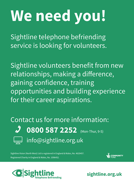 Sightline Volunteering Poster June 2021.png