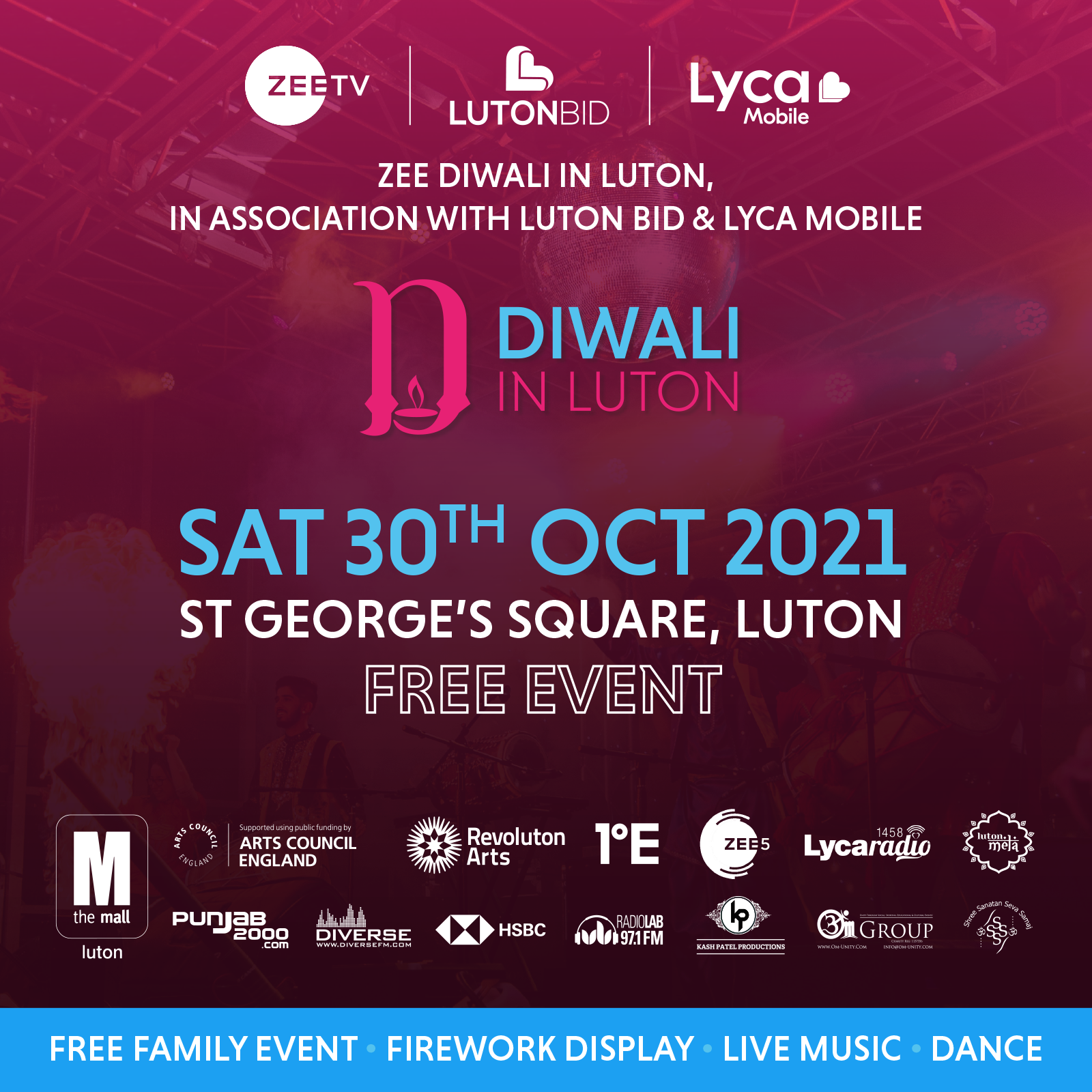 Diwali in Luton - 30th October