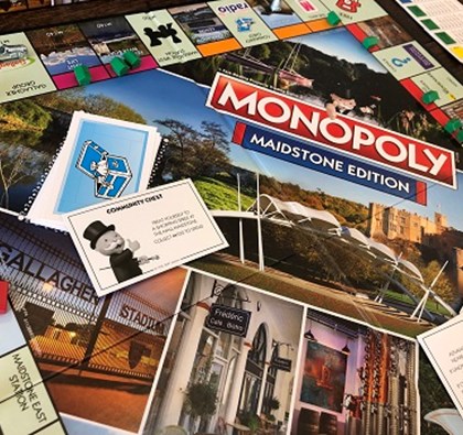 GAME ON:  The Maidstone Monopoly  ‘BIG REVEAL’