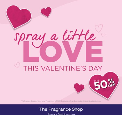 Up to 50% off at The Fragrance Shop