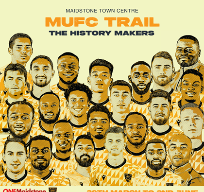 One Maidstone BID Town Centre MUFC Trail – The History Makers