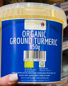 Ground turmeric